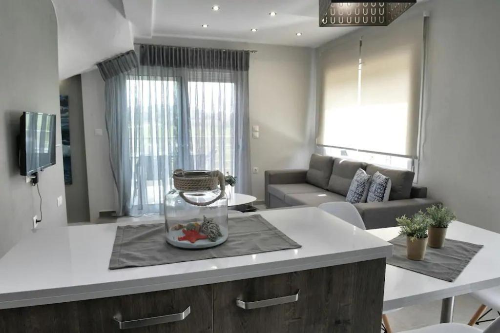 Crystallia Seaside Maisonette By Rentalspro- نيا موذانيا المظهر الخارجي الصورة